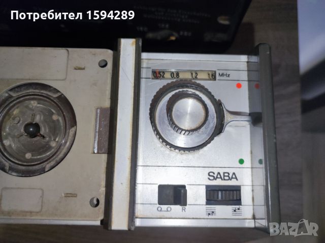 Saba Sabamobil TK-15R рядък авто радио магнетофон , снимка 3 - Антикварни и старинни предмети - 46447497