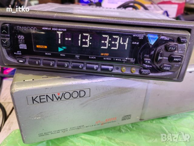 Kenwood KDC-5070R ///CD чейнджър Kenwood KDC-C602, снимка 1 - Радиокасетофони, транзистори - 46375289