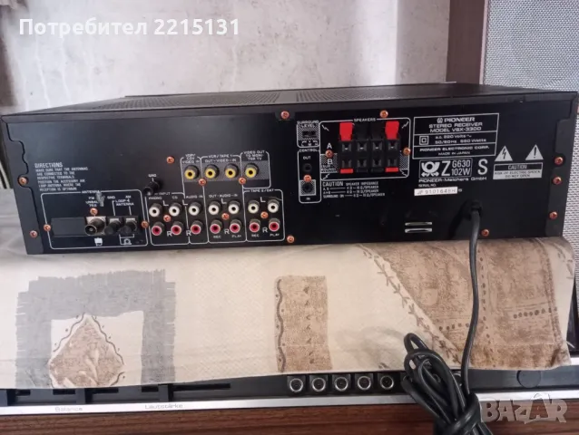 PIONEER, снимка 6 - Ресийвъри, усилватели, смесителни пултове - 50243921