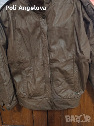 Дамско кожено яке като ново М размер, снимка 2 - Якета - 54073740
