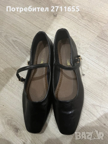Нови черни обувки, снимка 4 - Дамски ежедневни обувки - 53918785