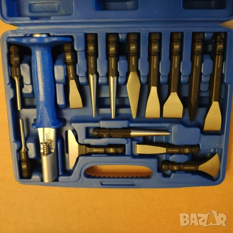 CORNWELL TOOLS 15части качествени длета Punch and Chisel Set, снимка 3 - Къртачи - 52877325