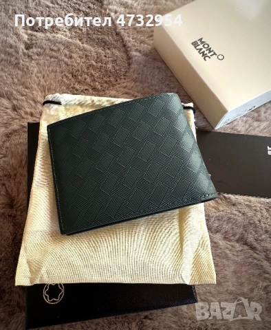 Продавам портфейл Montblanc Wallet 6cc in Extreme Leather, снимка 3 - Портфейли, портмонета - 53414706