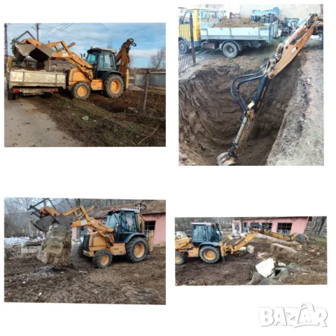 Услуги с Комбиниран и Мини багер ++ тристранен самосвал, снимка 9 - Други - 40001813