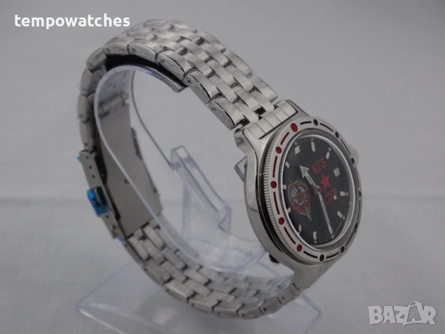 ВОСТОК АМФИБИЯ АВТОМАТИЧЕН- "КГБ" ref: 420457, снимка 11 - Мъжки - 43232648