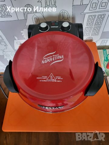 Електрическа фурна за пица G3 Ferrari, Каменна плоча отгоре и отдолу, 400° C , диаметър 31 см, снимка 9 - Печки, фурни - 45429021
