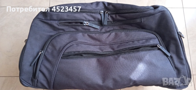 Спортна чанта Core Black - GymBeam