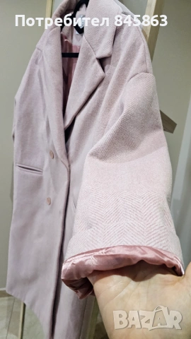 Палто бебешко розово, снимка 3 - Палта, манта - 53220092