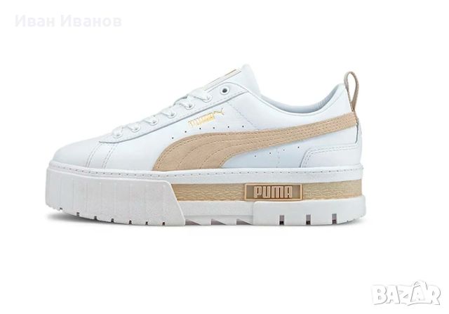  Puma Mayze 'White сникърси /маратонки номер 37-37,5, снимка 8 - Маратонки - 46204779