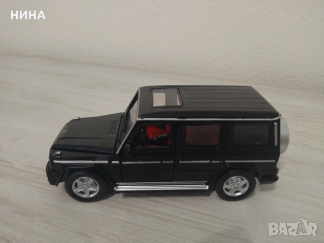 Метална количка Mercedes -Benz G 350 d !!!, снимка 9 - Колекции - 53649441