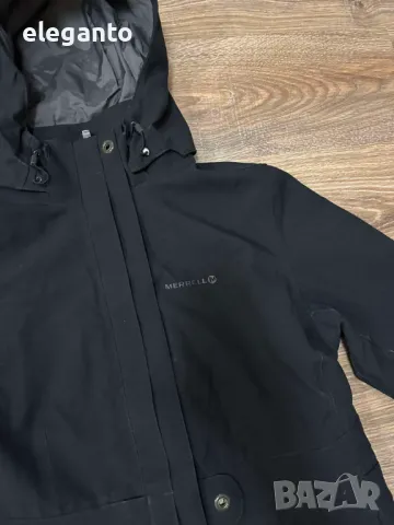 MERRELL Opti-Shell дълго Soft Shell Rain Trench дамско размер ХЛ, снимка 4 - Якета - 48668859