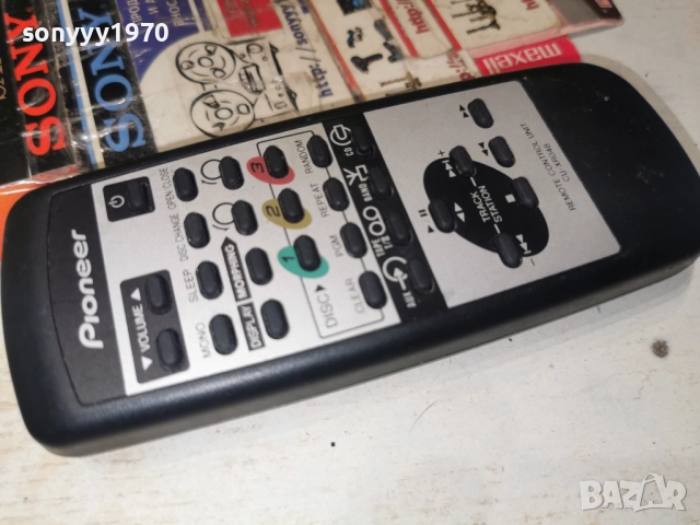 PIONEER CU-XR048 AUDIO REMOTE-ВНОС SWISS 2312251055, снимка 2 - Ресийвъри, усилватели, смесителни пултове - 52882316