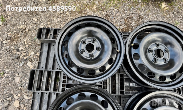 4бр.ЧИСТО НОВИ Оригинални железни джанти 16цола ET50 за Vw,Audi,Seat,Skoda, снимка 7 - Гуми и джанти - 51808249