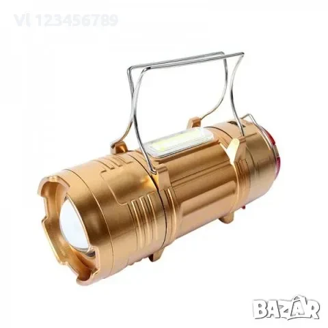 Фенер за къмпинг LL-108A USB изход, аварийна лампа 5 в 1, снимка 2 - Къмпинг осветление - 50693343