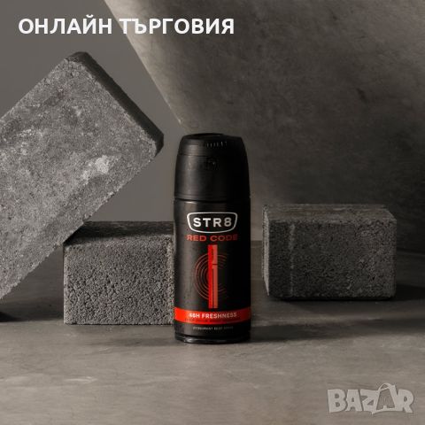 STR8 Deodorant Spray 150ml - Red Code

