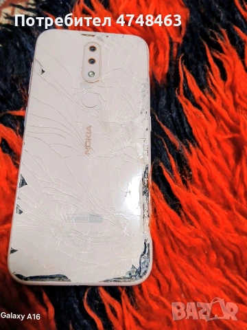 nokia 4,2 spukano dolu v lqvo edvam se zabelqzva i zaden kapak za smqna raboti super 2dena  