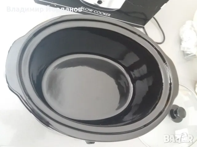 електрическа тенджера за бавно готвeне на храна Coocworks, снимка 2 - Съдове за готвене - 49674223