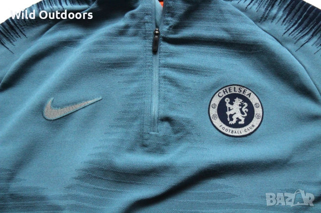 NIKE Chelsea - мъжка спортна футболна блузка, размер L, снимка 2 - Спортни дрехи, екипи - 54218149