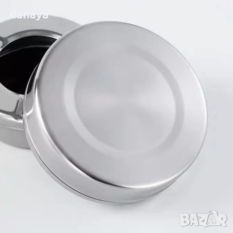 6361 Ветроустойчив метален пепелник с подвижна горна част, снимка 4 - Други стоки за дома - 53188420