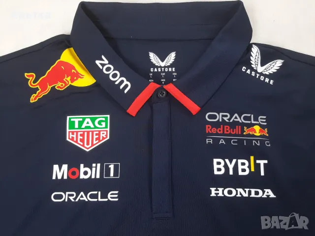 Red Bull Racing Team Polo - Оригинална мъжка тениска с яка XL, снимка 8 - Тениски - 50211063
