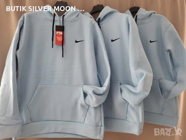 Дамски Ватирани Суичъри 🔥 NIKE , снимка 2 - Суичъри - 47788524