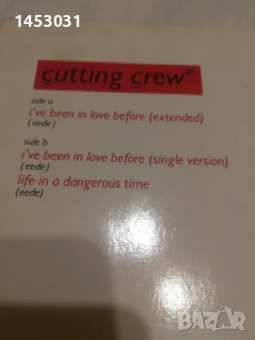 Грамофонна плоча Cutting crew 12''Maxi VG+, снимка 5 - Други - 47222126