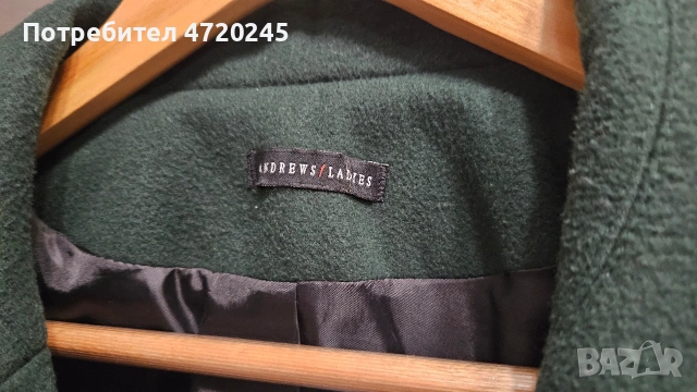 вълнено палто, снимка 4 - Палта, манта - 53236933