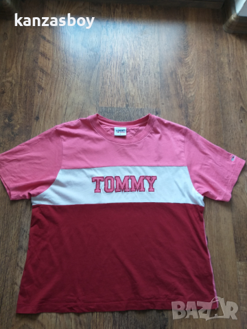Tommy Hilfiger T-Shirt - страхотна дамска тениска С, снимка 5 - Тениски - 44940799