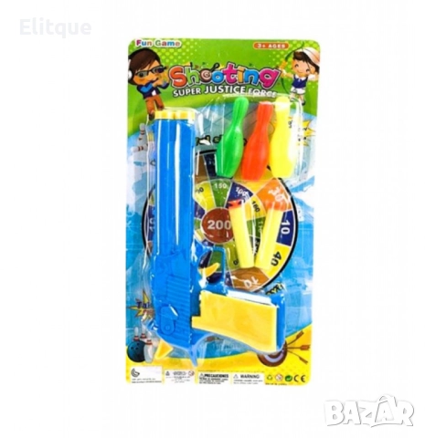 Пистолет с меки стрели и мишени, снимка 3 - Други - 52745162