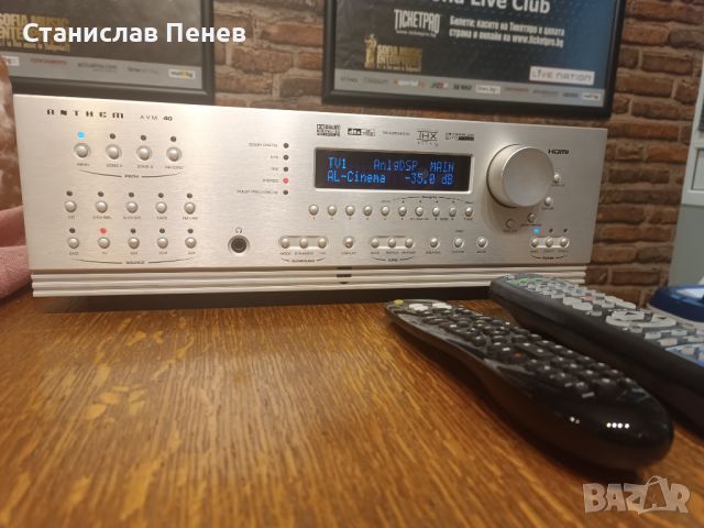 Anthem AVM-40 AV Preamplifier , снимка 9 - Ресийвъри, усилватели, смесителни пултове - 45768977