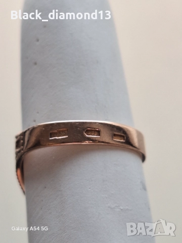 Златен Руски пръстен, снимка 5 - Пръстени - 52824459