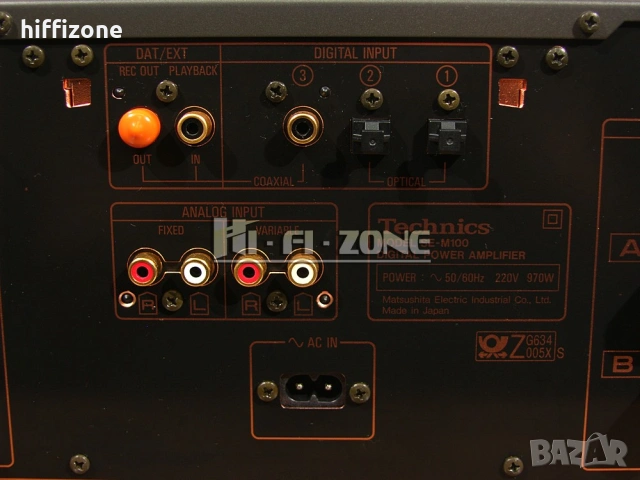  Стъпало Technics se-m100 , снимка 8 - Ресийвъри, усилватели, смесителни пултове - 53656665