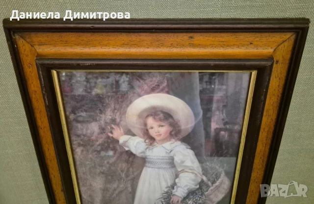 Картина принт, с малко момиченце, снимка 8 - Картини - 51025257