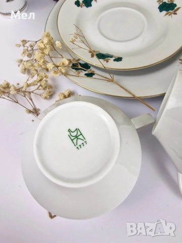 Сервиз за кафе ГДР, снимка 7 - Сервизи - 51119409