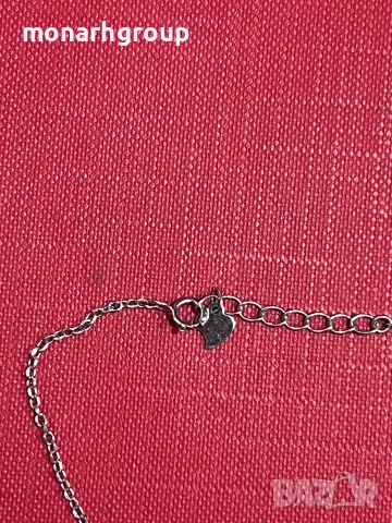 Сребърна гривна, снимка 3 - Гривни - 52743405