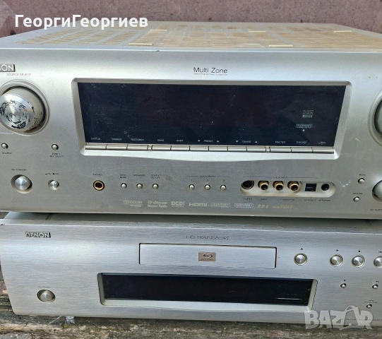 DENON AVR-2309, DENON DVD-2500BT, снимка 2 - Ресийвъри, усилватели, смесителни пултове - 54233721