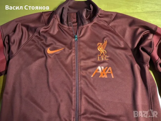 Анцунг Ливърпул / Liverpool - training presentation tracksuit 2021/22 - Nike, снимка 2 - Фен артикули - 48441684