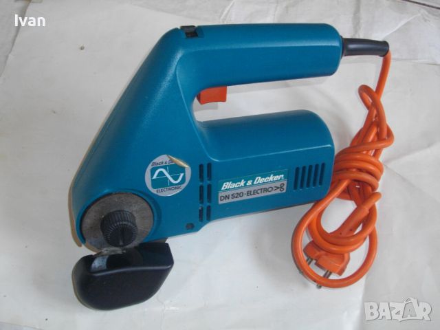 Електрическа ножица BLACK DECKER DN520E D1 WEST GERMANY За рязане ламарина плат табак балатум винил , снимка 12 - Други инструменти - 46813088