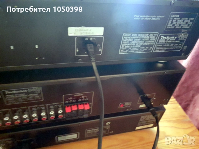 Перфектен сет Technics - Триглав дек - усиловател и сиди плеър, снимка 11 - Декове - 53668482