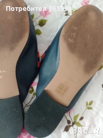 Дамски комплект-чанта и чехли, естествена кожа, снимка 5 - Чанти - 51020175