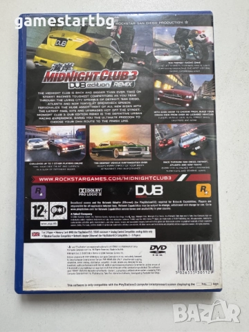 Midnight Club 3: Dub Edition Remix за PS2, снимка 2 - Игри за PlayStation - 52687544