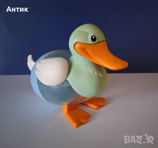 Две Редки Фигурки Куче и Пате Контейнер Касичка от Мини Шоколадови Яйца Kinder , снимка 6 - Колекции - 53591780