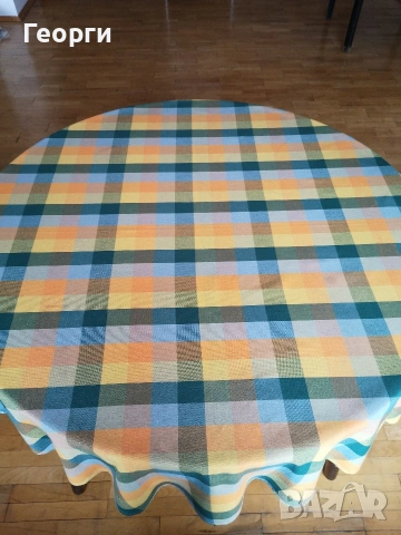 Покривка за кръгла масс, снимка 2 - Покривки за маси - 53161120