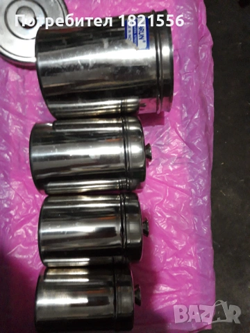 Комплект буркани от неръждаема стомана, снимка 4 - Други стоки за дома - 54047038