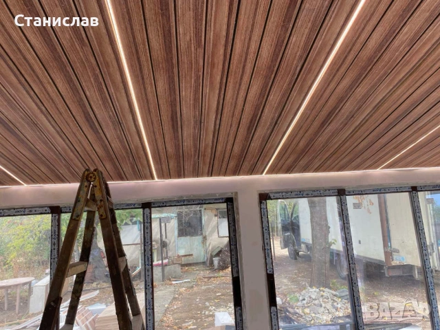 Стенен панел с модерна визия на дървена ламперия, снимка 5 - Облицовки - 53334067