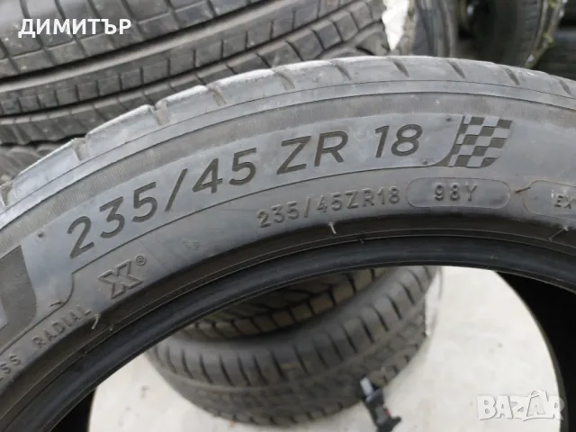 4бр.летни гуми MICHELIN 235/45/18 98Y DOT 0121, снимка 8 - Гуми и джанти - 48987080