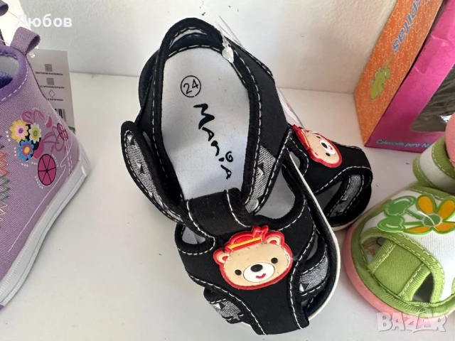 Бебешки сандали със звук, снимка 4 - Бебешки обувки - 50888901