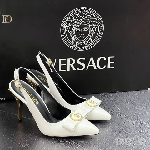 обувки на ток versace, снимка 10 - Дамски обувки на ток - 51355525