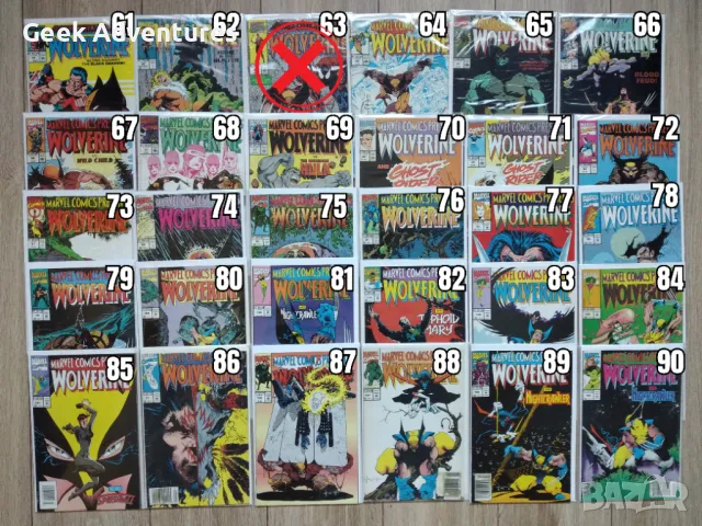 Comic Books - Batman, Wolverine, Spawn, Hulk, X-Men, Punisher, Marvel, снимка 4 - Списания и комикси - 48013618