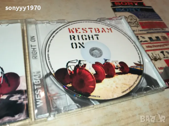 WESTBAM CD 0305252013, снимка 6 - CD дискове - 50144891
